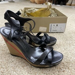 Burberry sold out wedges